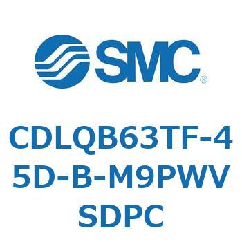 ロック付薄形シリンダ/複動・片ロッド(オートスイッチ付) CDLQB63 SMC