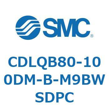 ロック付薄形シリンダ/複動・片ロッド(オートスイッチ付) CDLQB80 SMC