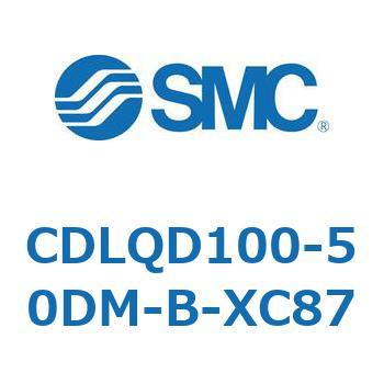 CDLQD100-50DM-B-XC87 ロック付薄形シリンダ/複動・片ロッド(オートスイッチ付) CDLQD100 SMC シリンダストローク50mm 42,887円