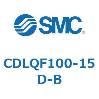 CDLQF100-15D-B ロック付薄形シリンダ/複動・片ロッド(オートスイッチ付) CDLQF100 SMC シリンダストローク15mm