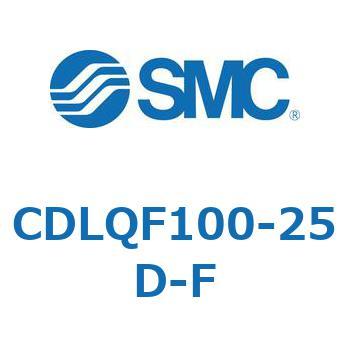 CDLQF100-25D-F ロック付薄形シリンダ/複動・片ロッド(オートスイッチ付) CDLQF100 SMC シリンダストローク25mm