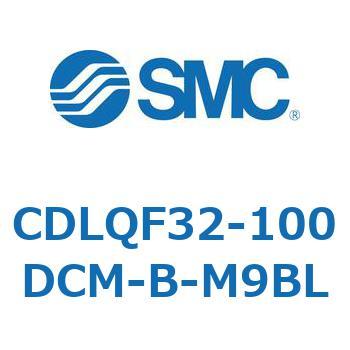 CDLQF32-100DCM-B-M9BL ロック付薄形シリンダ/複動・片ロッド(オートスイッチ付) CDLQF32 SMC シリンダストローク100mm