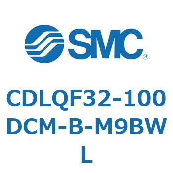 CDLQF32-100DCM-B-M9BWL ロック付薄形シリンダ/複動・片ロッド(オートスイッチ付) CDLQF32 SMC シリンダストローク100mm