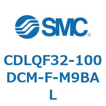 CDLQF32-100DCM-F-M9BAL ロック付薄形シリンダ/複動・片ロッド(オートスイッチ付) CDLQF32 SMC シリンダストローク100mm