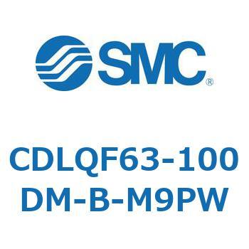 CDLQF63-100DM-B-M9PW ロック付薄形シリンダ/複動・片ロッド(オートスイッチ付) CDLQF63 SMC シリンダストローク100mm