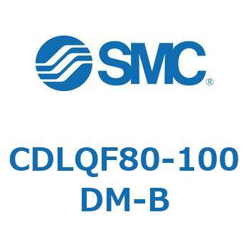 CDLQF80-100DM-B ロック付薄形シリンダ/複動・片ロッド(オートスイッチ付) CDLQF80 SMC シリンダストローク100mm