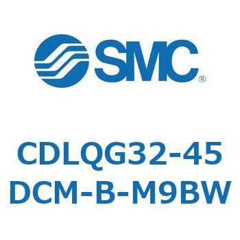 CDLQG32-45DCM-B-M9BW ロック付薄形シリンダ/複動・片ロッド(オートスイッチ付) CDLQG32 SMC シリンダストローク45mm