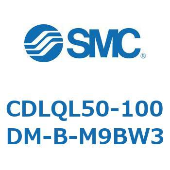 ロック付薄形シリンダ/複動・片ロッド(オートスイッチ付) CDLQL50 SMC