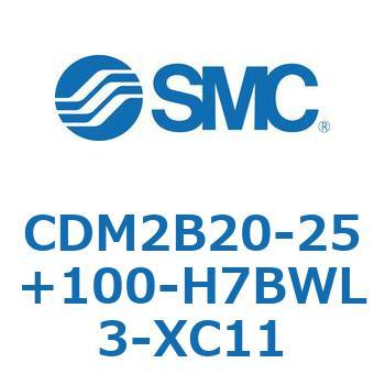 CDM2B20-25+100-H7BWL3-XC11 �G�A�V�����_/�W���`�F�����E�Ѓ��b�h CDM2B20-25 SMC 52067321