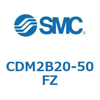 エアシリンダ/標準形：複動・片ロッド CDM2B20-50 SMC 丸形 【通販