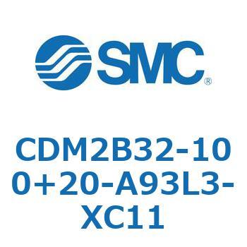 CDM2B32-100+20-A93L3-XC11 �G�A�V�����_/�W���`�F�����E�Ѓ��b�h CDM2B32-100 SMC 52084435