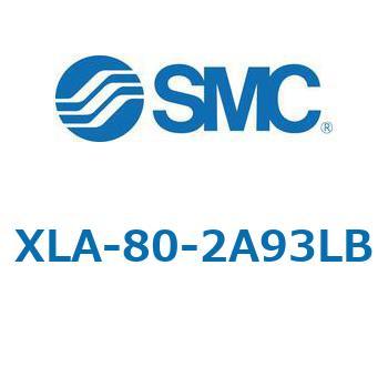 アルミニウム製 高真空L型バルブ XLAシリーズ XLA-80 SMC