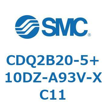 薄形シリンダ CDQ2B20-5 SMC