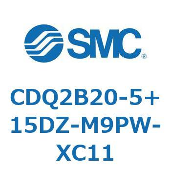 薄形シリンダ CDQ2B20-5 SMC