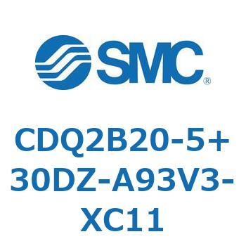 薄形シリンダ CDQ2B20-5 SMC