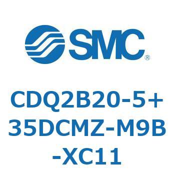 薄形シリンダ CDQ2B20-5 SMC