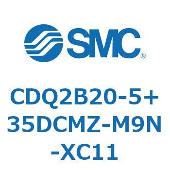 薄形シリンダ CDQ2B20-5 SMC