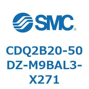 薄形シリンダ CDQ2B20-50 SMC