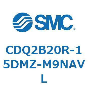 薄形シリンダ CDQ2B20R SMC