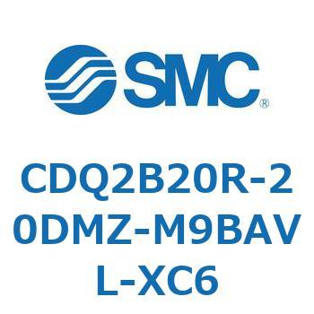 薄形シリンダ CDQ2B20R SMC