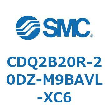 薄形シリンダ CDQ2B20R SMC