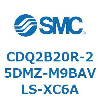 薄形シリンダ CDQ2B20R SMC