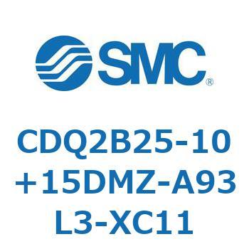 薄形シリンダ CDQ2B25-10 SMC
