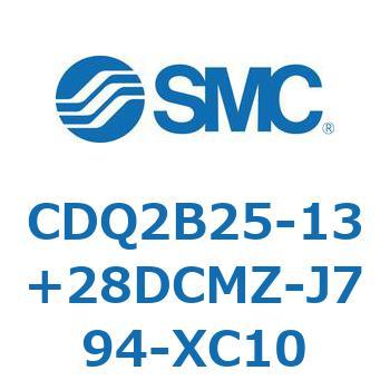 薄形シリンダ CDQ2B25-13 SMC