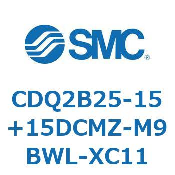 薄形シリンダ CDQ2B25-15 SMC