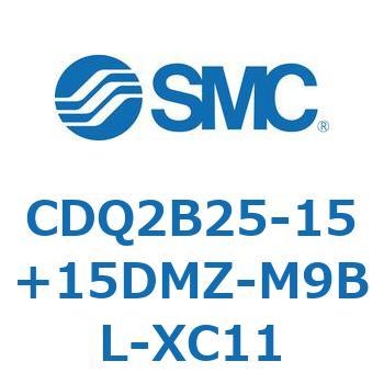 薄形シリンダ CDQ2B25-15 SMC