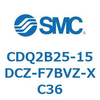 薄形シリンダ CDQ2B25-15 SMC