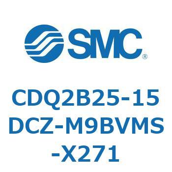 薄形シリンダ CDQ2B25-15 SMC