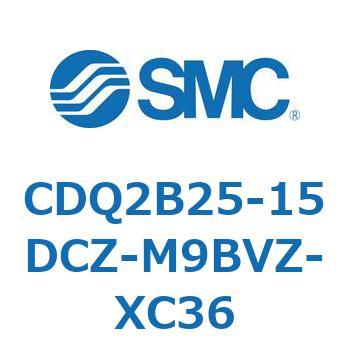 薄形シリンダ CDQ2B25-15 SMC