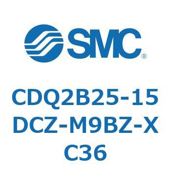 薄形シリンダ CDQ2B25-15 SMC