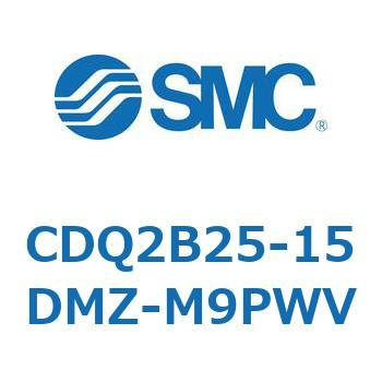 薄形シリンダ CDQ2B25-15 SMC
