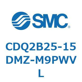 薄形シリンダ CDQ2B25-15 SMC