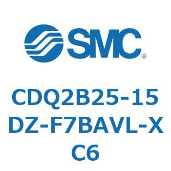 薄形シリンダ CDQ2B25-15 SMC