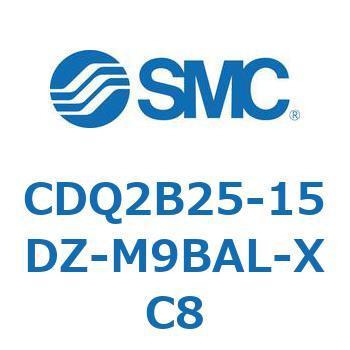 薄形シリンダ CDQ2B25-15 SMC