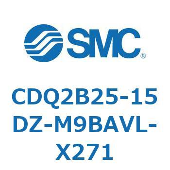 薄形シリンダ CDQ2B25-15 SMC