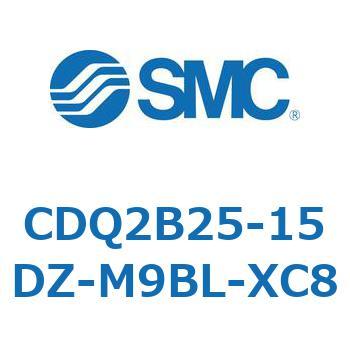 薄形シリンダ CDQ2B25-15 SMC