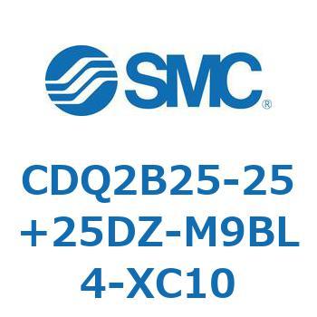 薄形シリンダ CDQ2B25-25 SMC