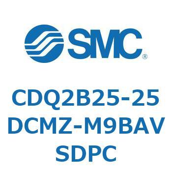 薄形シリンダ CDQ2B25-25 SMC