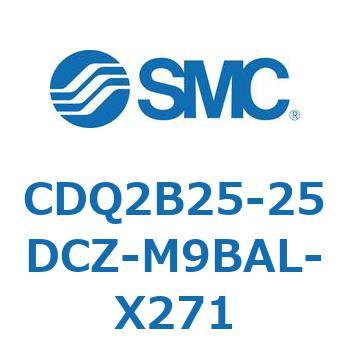 薄形シリンダ CDQ2B25-25 SMC