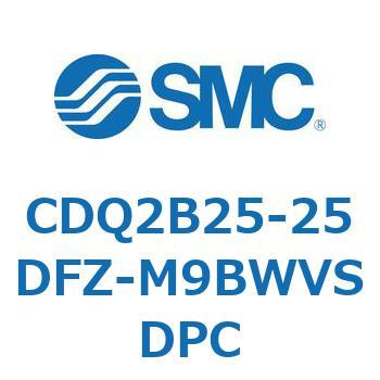 薄形シリンダ CDQ2B25-25 SMC