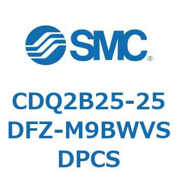 薄形シリンダ CDQ2B25-25 SMC