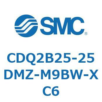 薄形シリンダ CDQ2B25-25 SMC