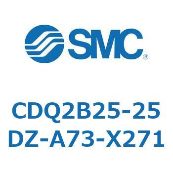 薄形シリンダ CDQ2B25-25 SMC
