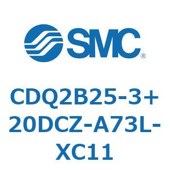 薄形シリンダ CDQ2B25-3 SMC