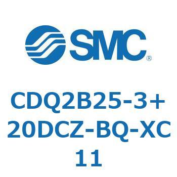 薄形シリンダ CDQ2B25-3 SMC