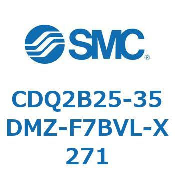 薄形シリンダ CDQ2B25-35 SMC